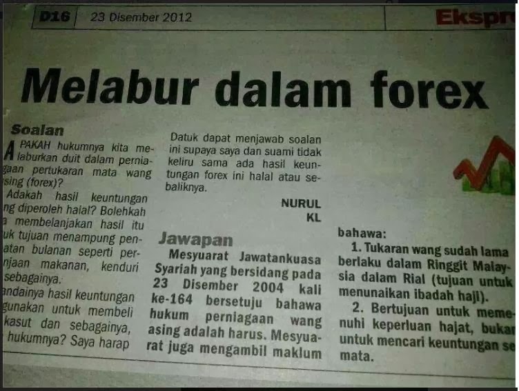 Hukum forex malaysia
